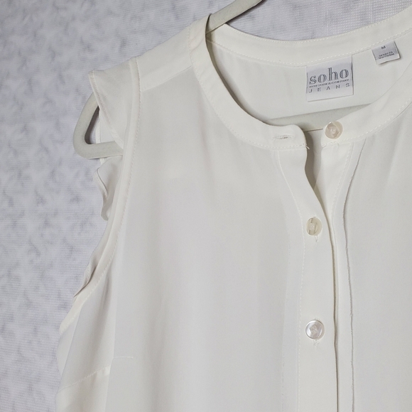 Soho Ivory Blouse - Picture 2 of 4